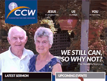 Tablet Screenshot of ccw.org.au
